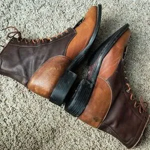 Ariat | Shoes | Ariat Polished Bay Pro Lacer Brown Leather 